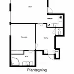 アパート Apartment Bergen Central ベルゲン