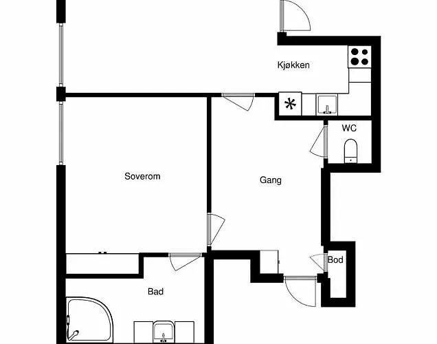 Lägenhet Apartment Bergen Central Bergen